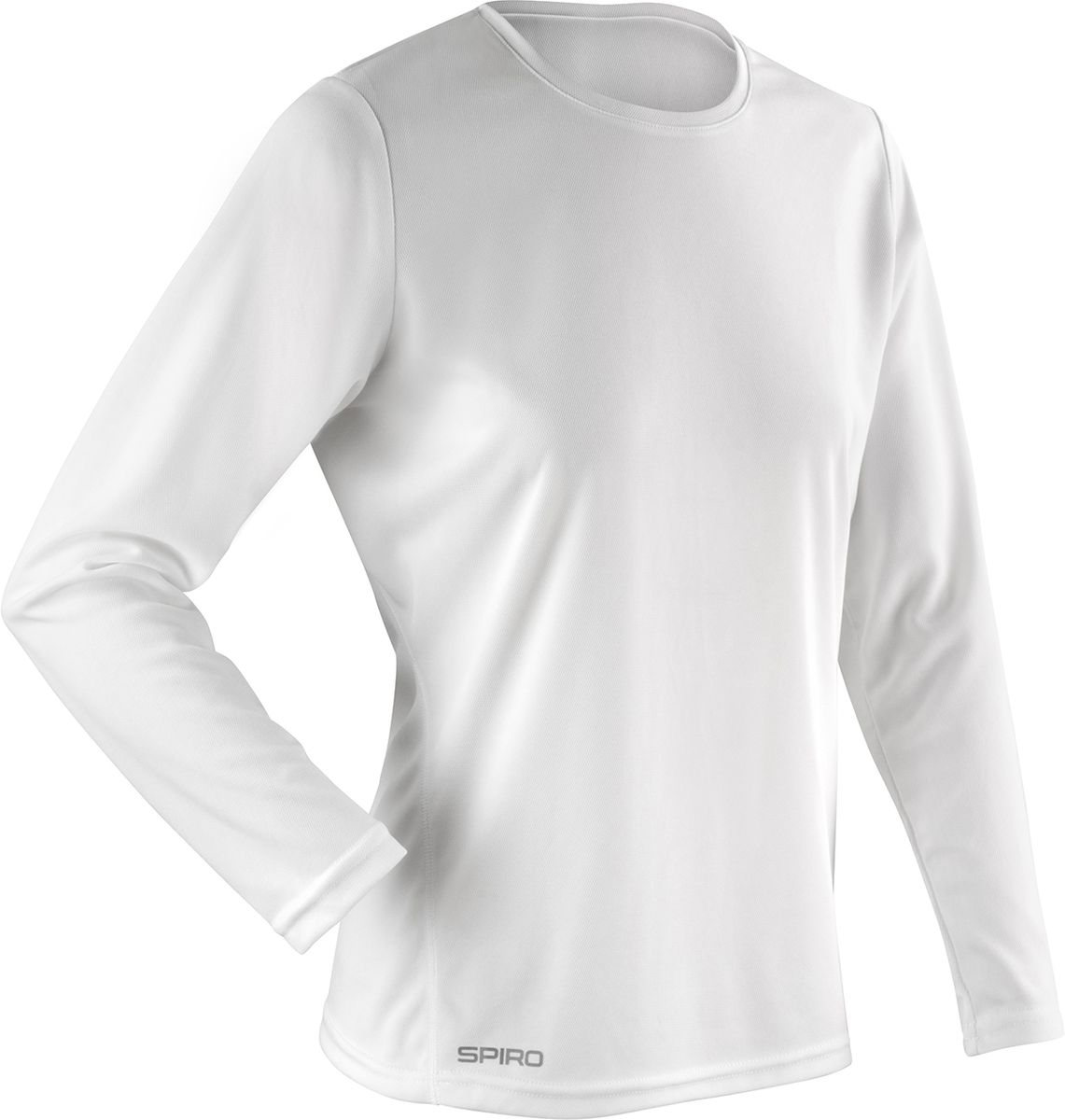Γυναικείο Αθλητικό Μακρυμάνικο T-Shirt S254F Spiro White