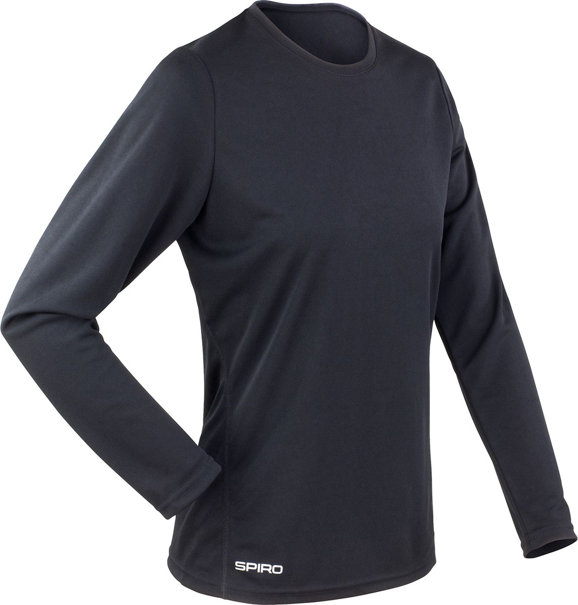 Γυναικείο Αθλητικό Μακρυμάνικο T-Shirt S254F Spiro Black