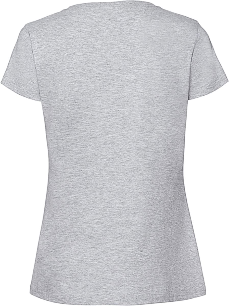Γυναικείο Μπλουζάκι 61-424-0 Fruit of the Loom Heather Grey