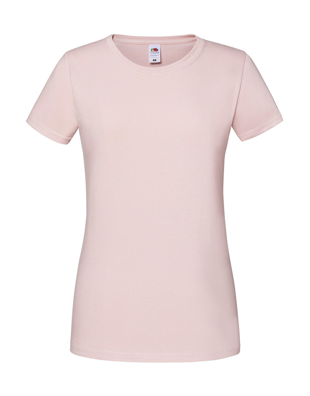 Γυναικείο T-Shirt Iconic 195 Ringspun Premium 61-424-0 Fruit of the Loom Powder Rose