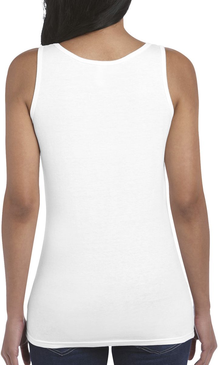 Γυναικείο Tank Top 64200L Gildan Softstyle White
