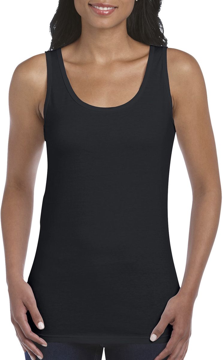 Γυναικείο Tank Top 64200L Gildan Softstyle Black