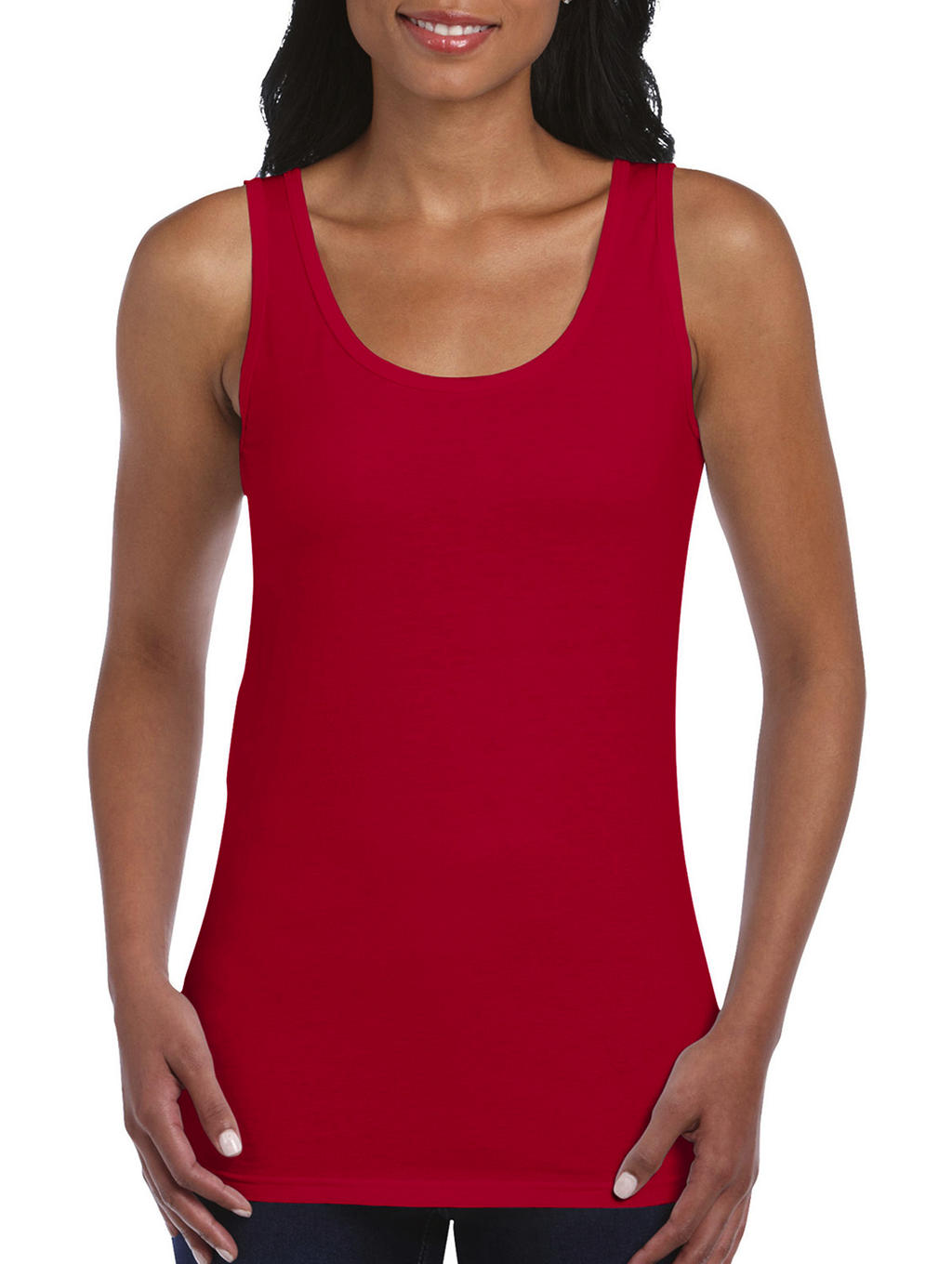 Γυναικείο Tank Top 64200L Gildan Softstyle Cherry Red
