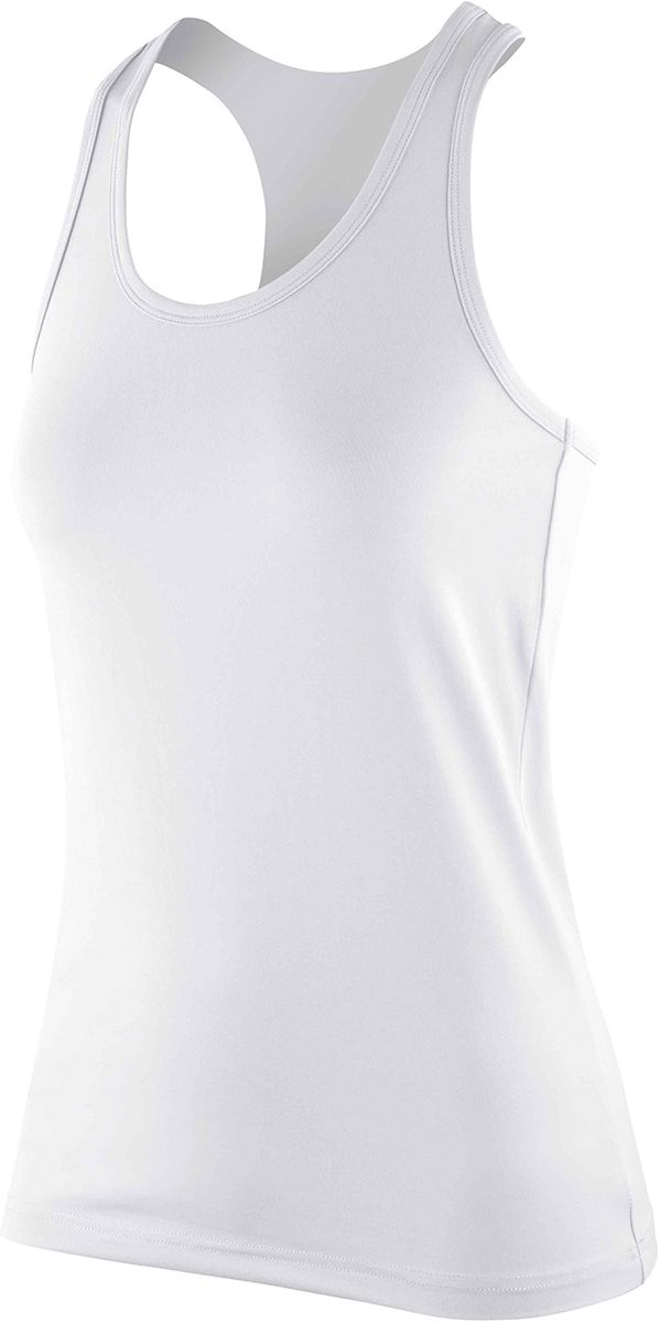 Γυναικείο Μπλουζάκι Racerback S281F Spiro Softex Top White