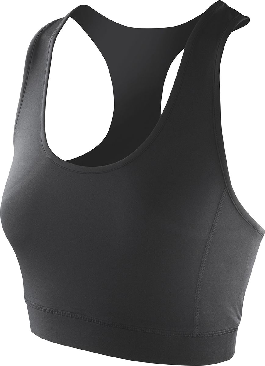 Γυναικείο Αθλητικό Crop-Top S282F Spiro Impact Softex Black