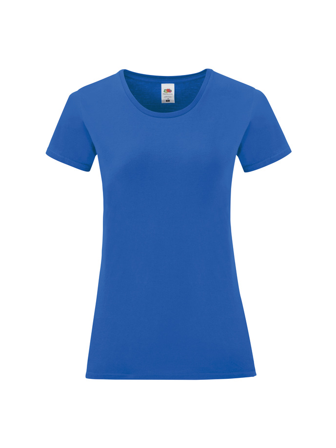Γυναικείο T-Shirt 61-432-0 Fruit of the Loom Iconic Royal Blue