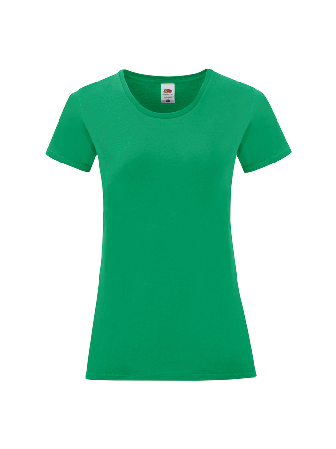 Γυναικείο T-Shirt 61-432-0 Fruit of the Loom Iconic Kelly Green