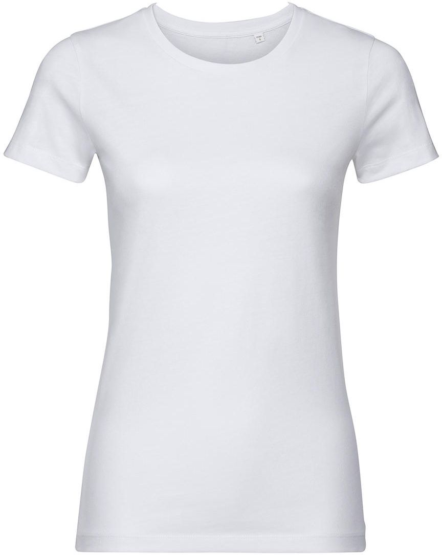Γυναικείο T-Shirt R-108F-0 Russell Organic White White