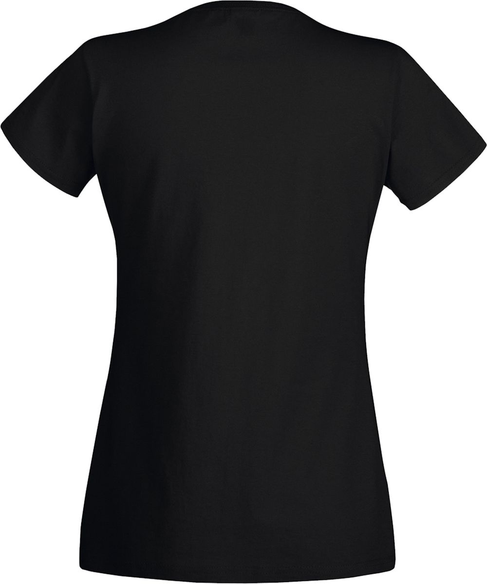 Γυναικείο T-Shirt 61-420-0 Fruit of the Loom Black