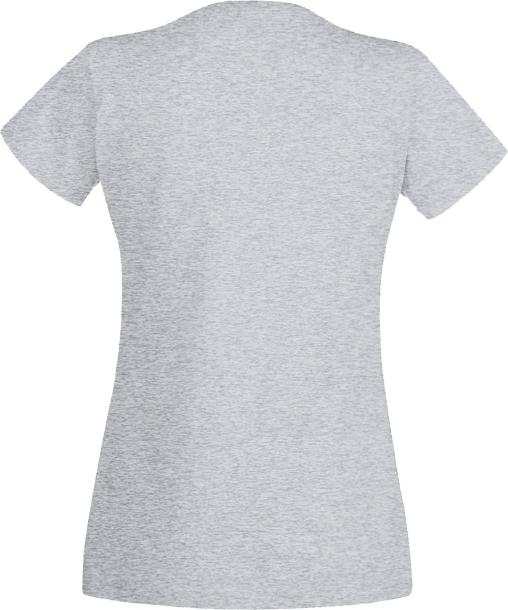 Γυναικείο T-Shirt 61-420-0 Fruit of the Loom Heather Grey
