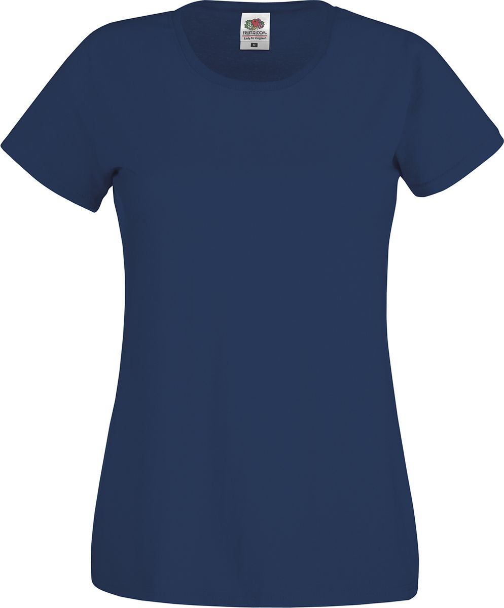 Γυναικείο T-Shirt 61-420-0 Fruit of the Loom Navy