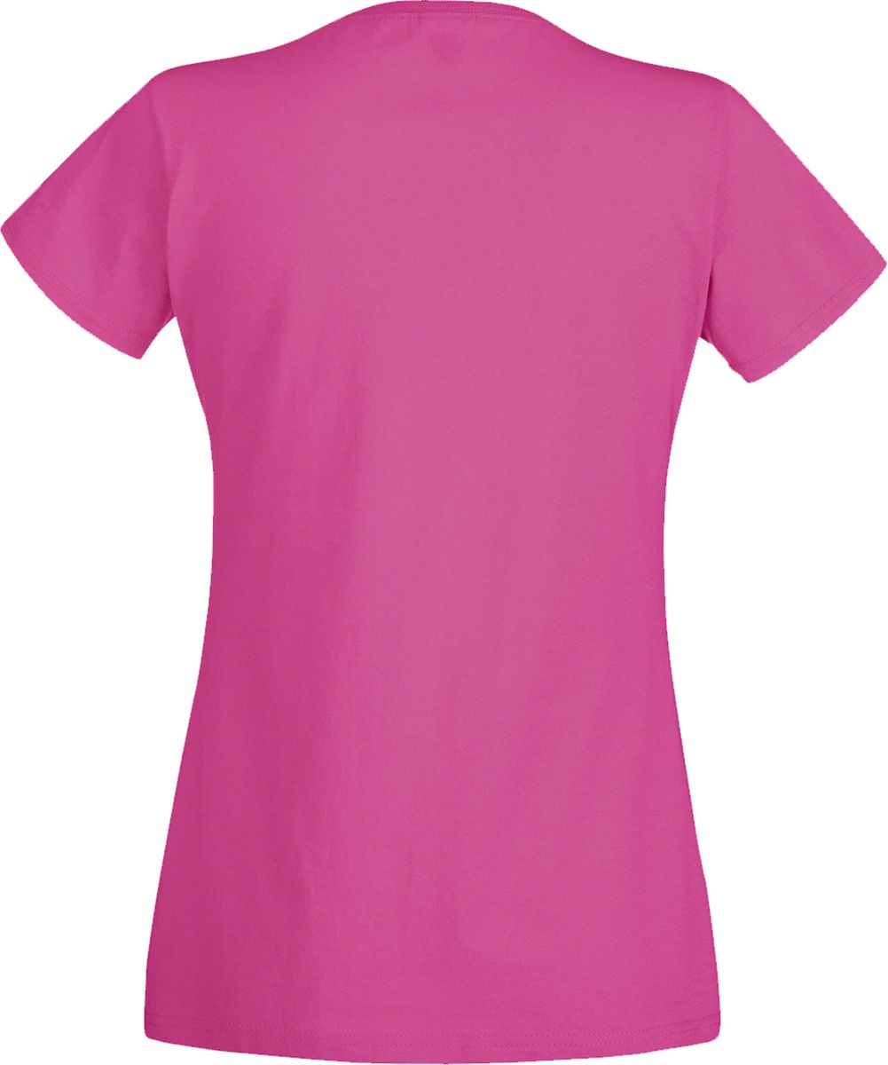 Γυναικείο T-Shirt 61-420-0 Fruit of the Loom Fuchsia