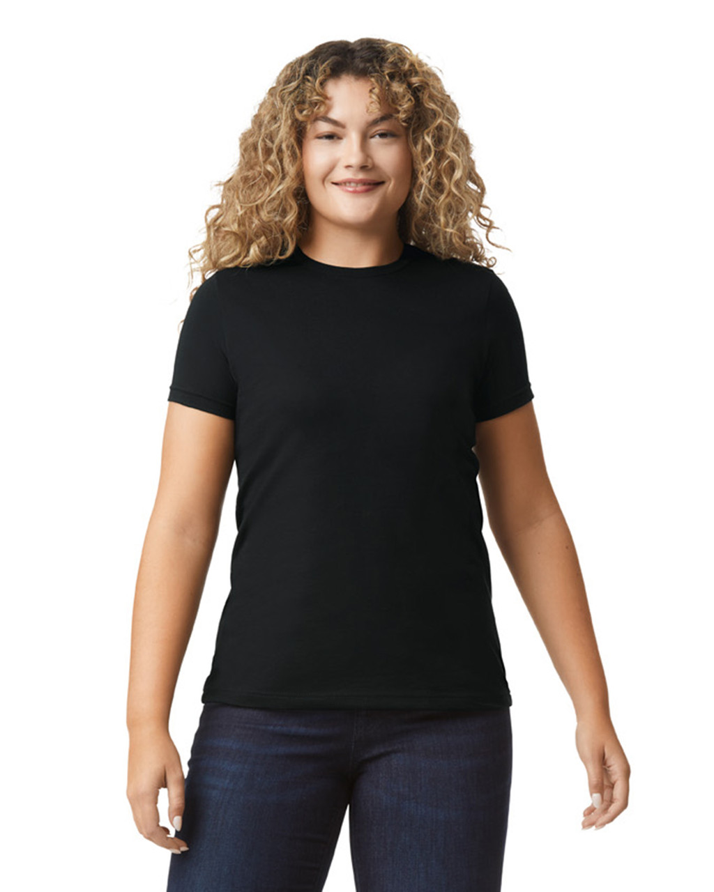 Γυναικείο T-Shirt Softstyle CVC 67000L Gildan Pitch Black