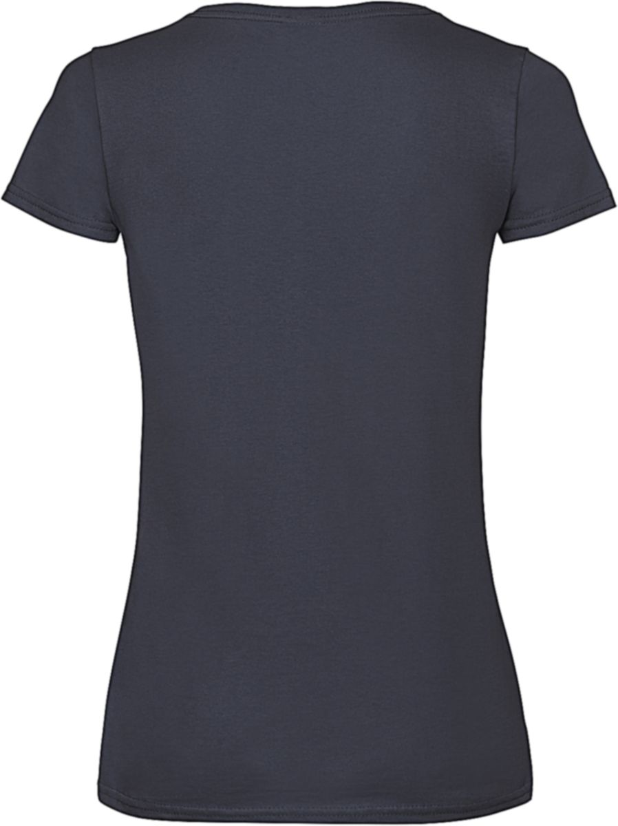 Γυναικείο T-shirt V-Neck 61-398-0 Fruit of the Loom Deep Navy