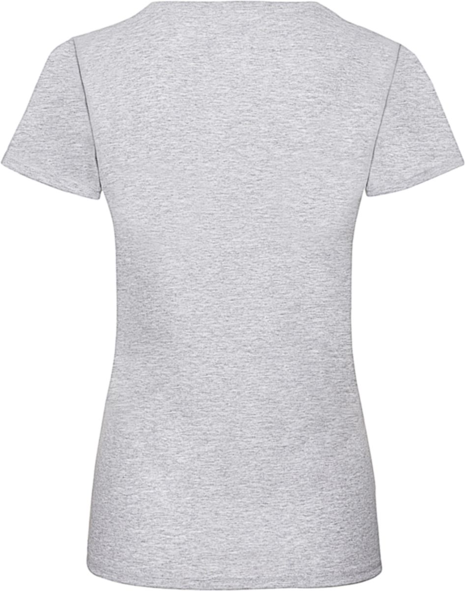 Γυναικείο T-Shirt Lady-Fit Valueweight 61-372-0 Fruit of the Loom Heather Grey