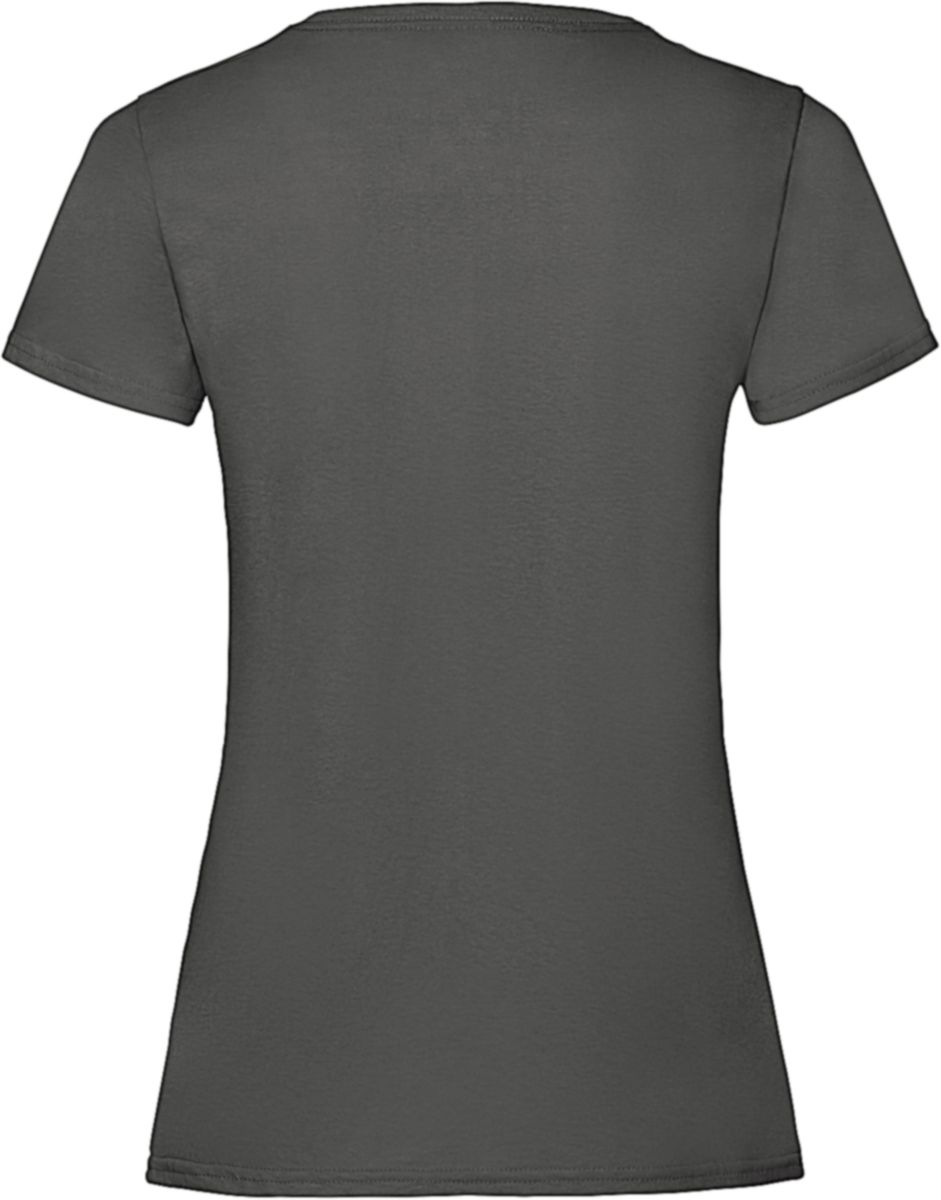 Γυναικείο T-Shirt Lady-Fit Valueweight 61-372-0 Fruit of the Loom Light Graphite