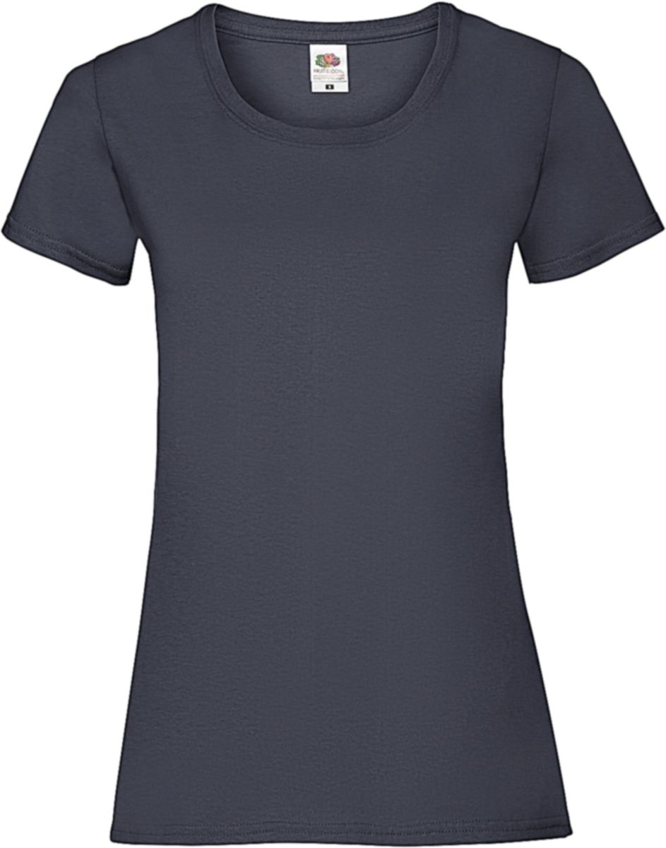 Γυναικείο T-Shirt Lady-Fit Valueweight 61-372-0 Fruit of the Loom Deep Navy
