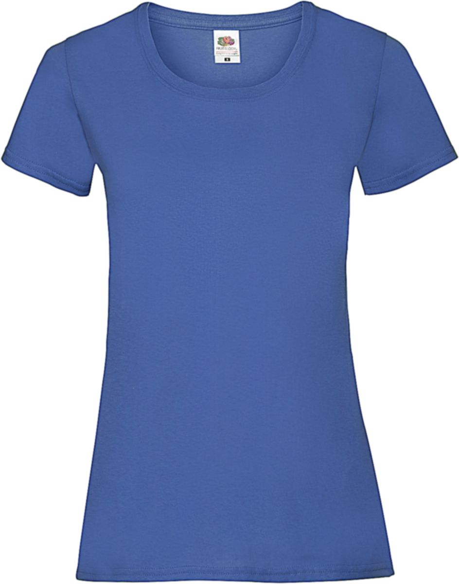 Γυναικείο T-Shirt Lady-Fit Valueweight 61-372-0 Fruit of the Loom Royal Blue