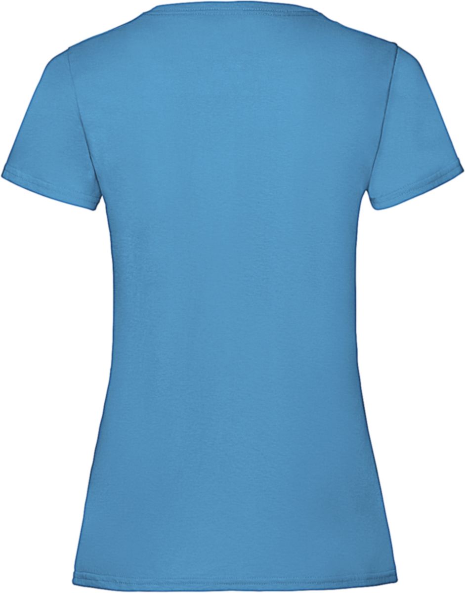 Γυναικείο T-Shirt Lady-Fit Valueweight 61-372-0 Fruit of the Loom Azure Blue