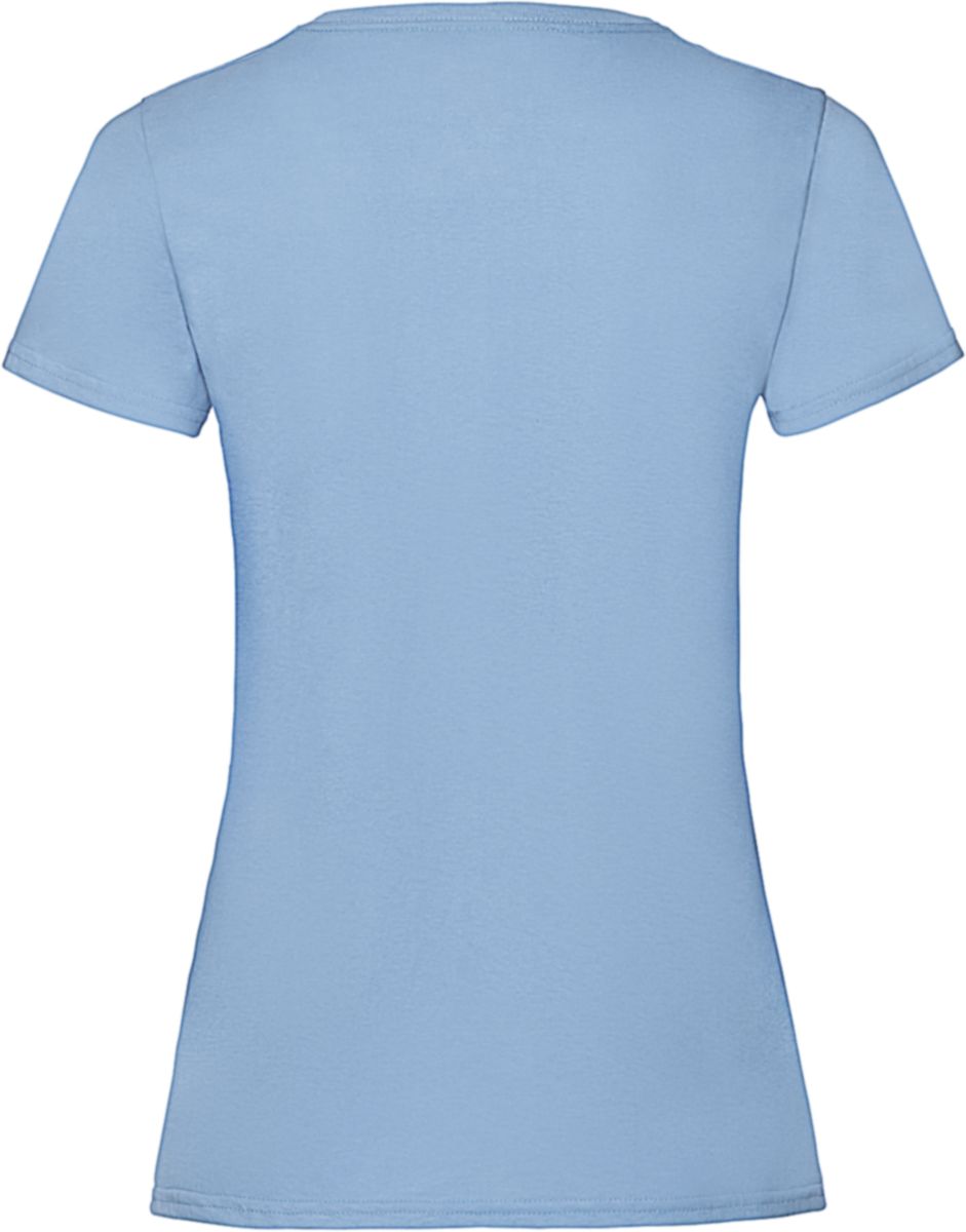 Γυναικείο T-Shirt Lady-Fit Valueweight 61-372-0 Fruit of the Loom Sky Blue