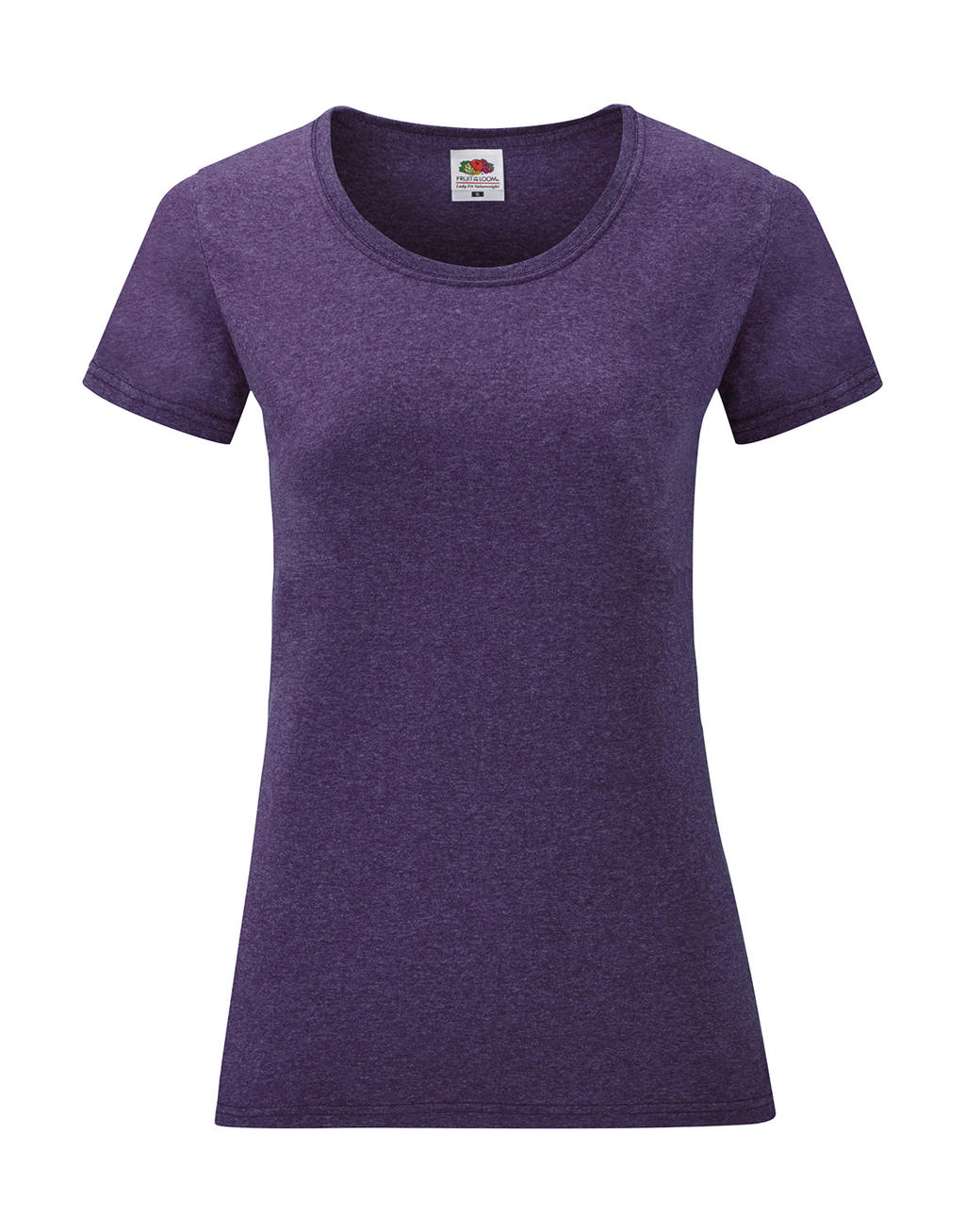 Γυναικείο T-Shirt Lady-Fit Valueweight 61-372-0 Fruit of the Loom Heather Purple