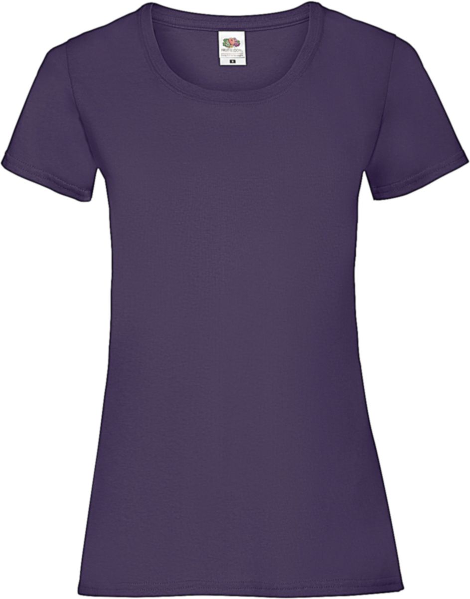 Γυναικείο T-Shirt Lady-Fit Valueweight 61-372-0 Fruit of the Loom Purple