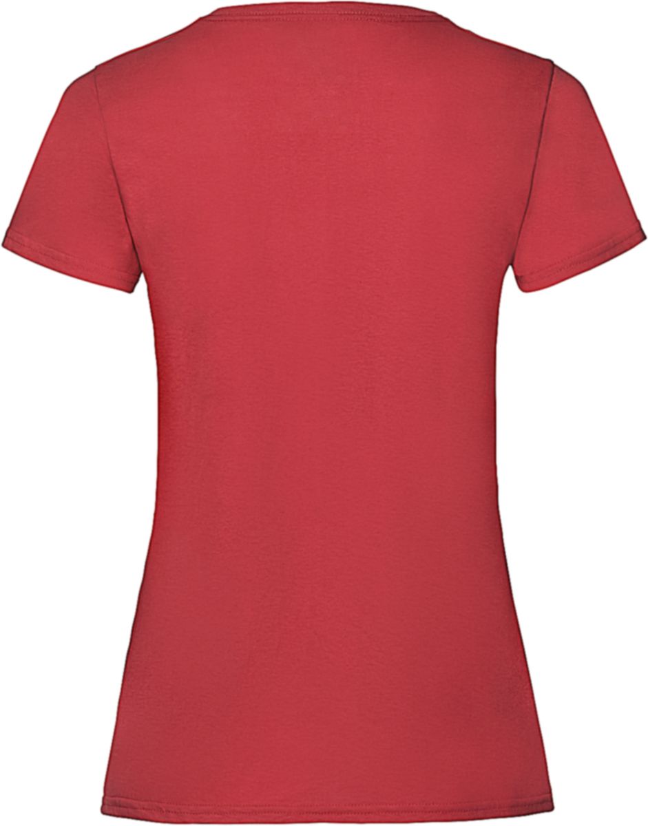 Γυναικείο T-Shirt Lady-Fit Valueweight 61-372-0 Fruit of the Loom Red