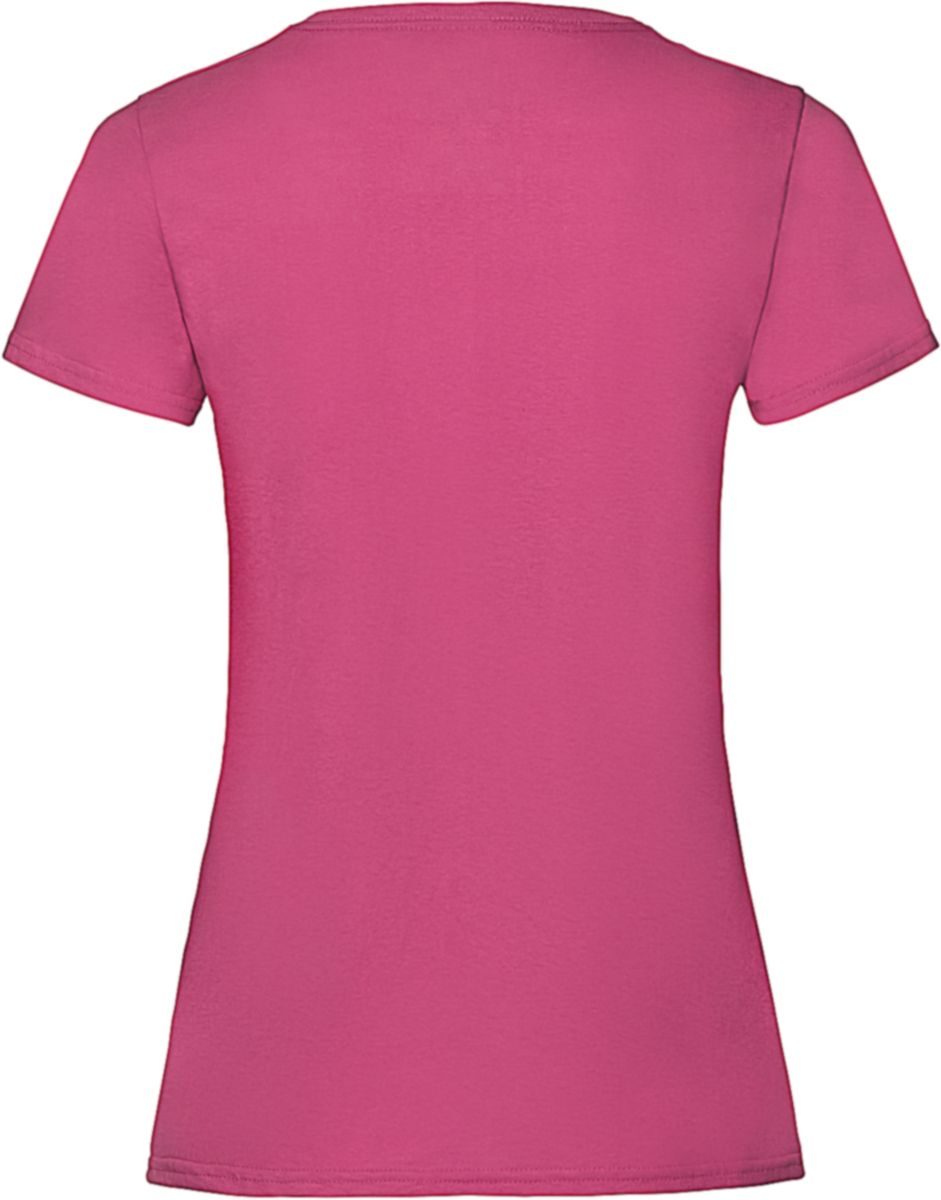 Γυναικείο T-Shirt Lady-Fit Valueweight 61-372-0 Fruit of the Loom Fuchsia