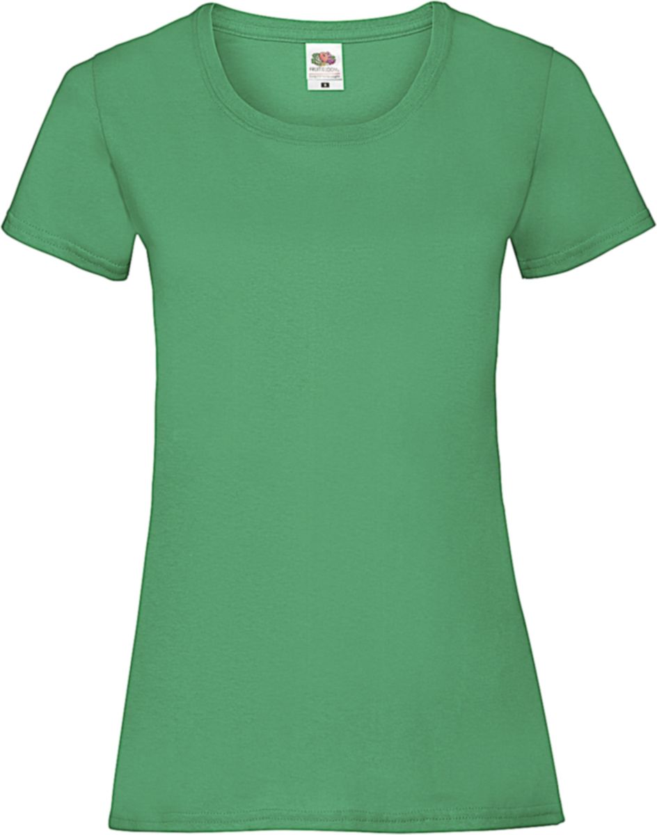 Γυναικείο T-Shirt Lady-Fit Valueweight 61-372-0 Fruit of the Loom Kelly Green