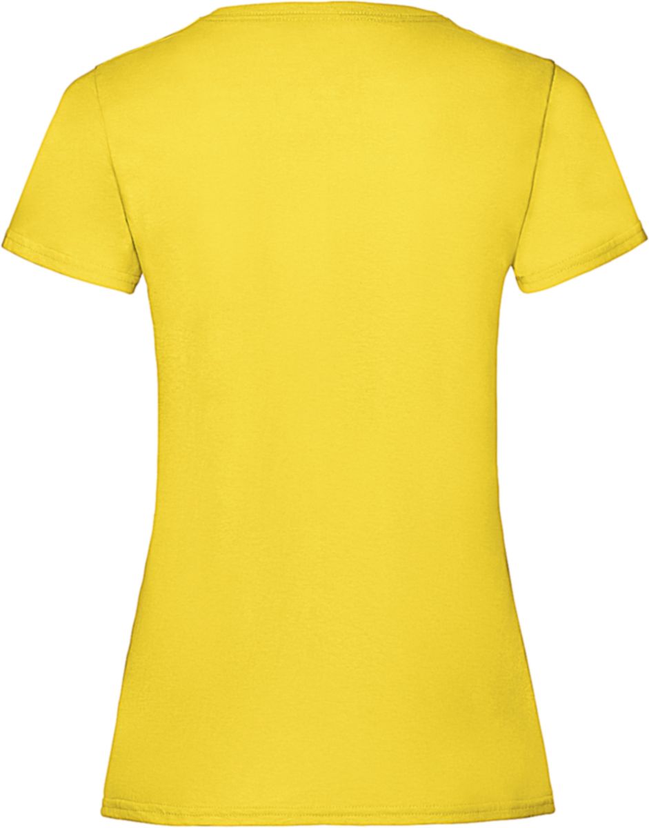 Γυναικείο T-Shirt Lady-Fit Valueweight 61-372-0 Fruit of the Loom Yellow