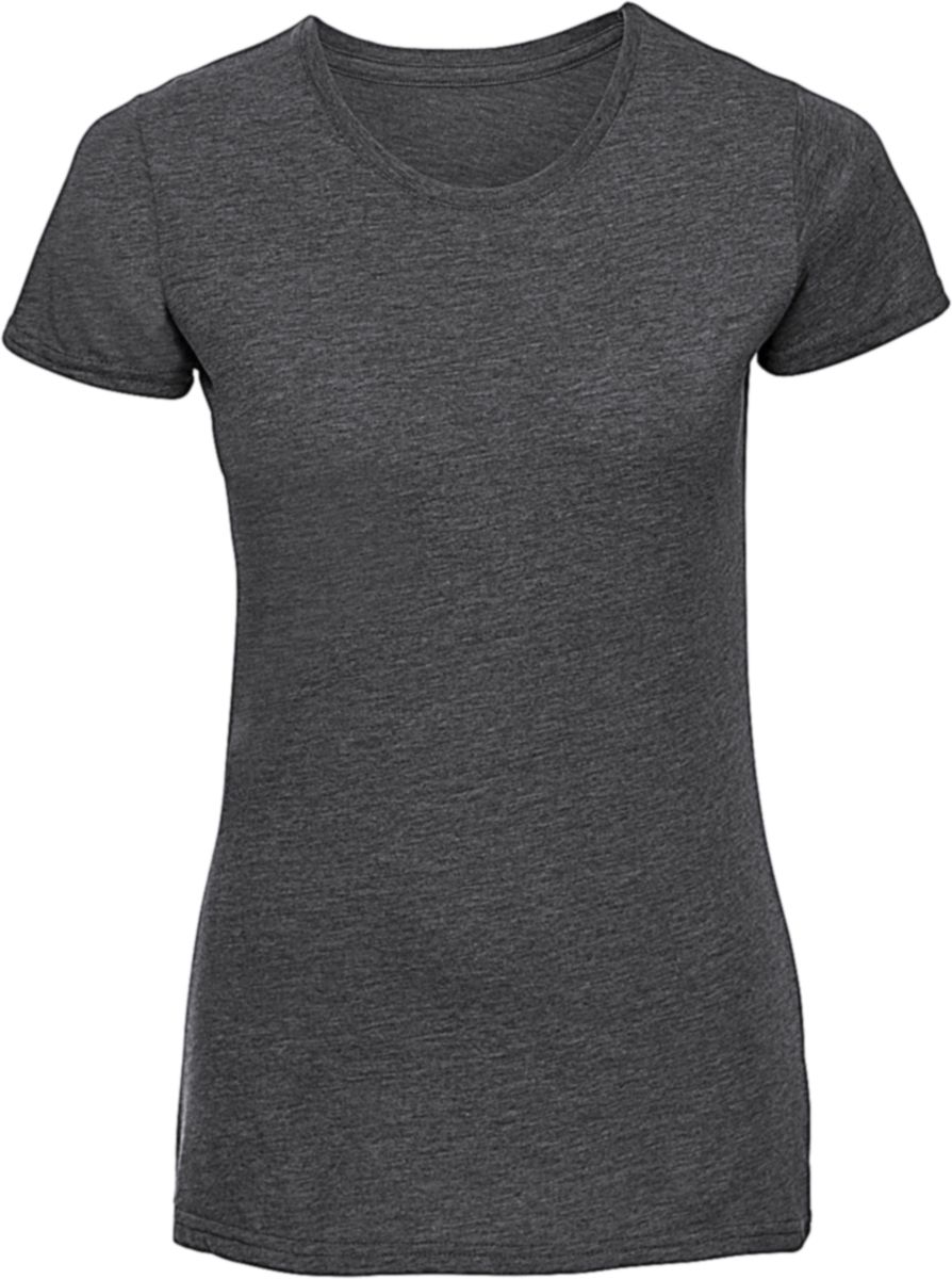 Γυναικείο T-shirt HD Tee R-165F-0 Russell Slim Fit Grey Marl