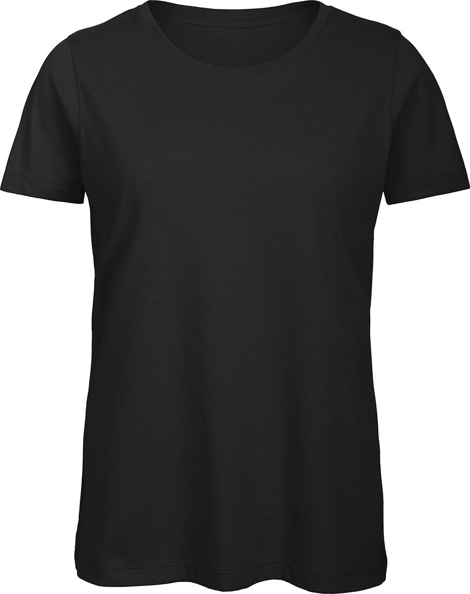 Γυναικείο T-Shirt TW043 B&C από 100% Οργανικό Βαμβάκι Black