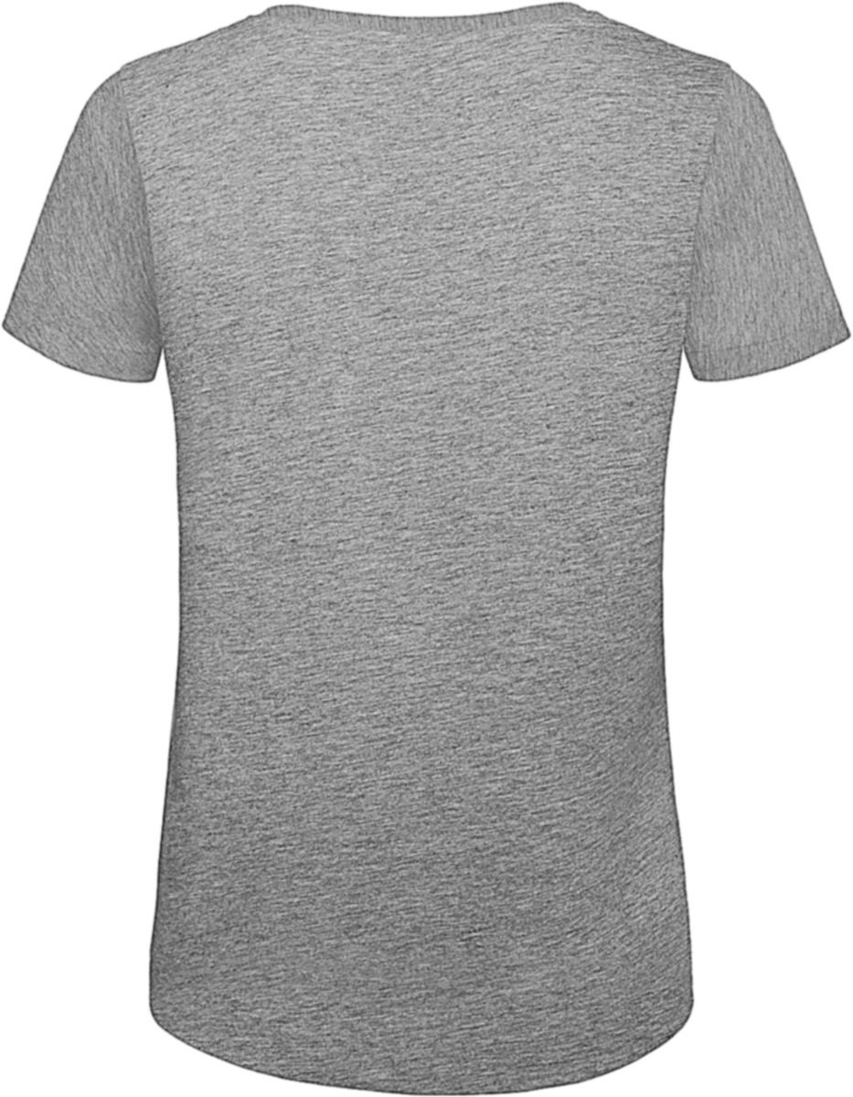 Γυναικείο T-Shirt TW043 B&C από 100% Οργανικό Βαμβάκι Sport Grey