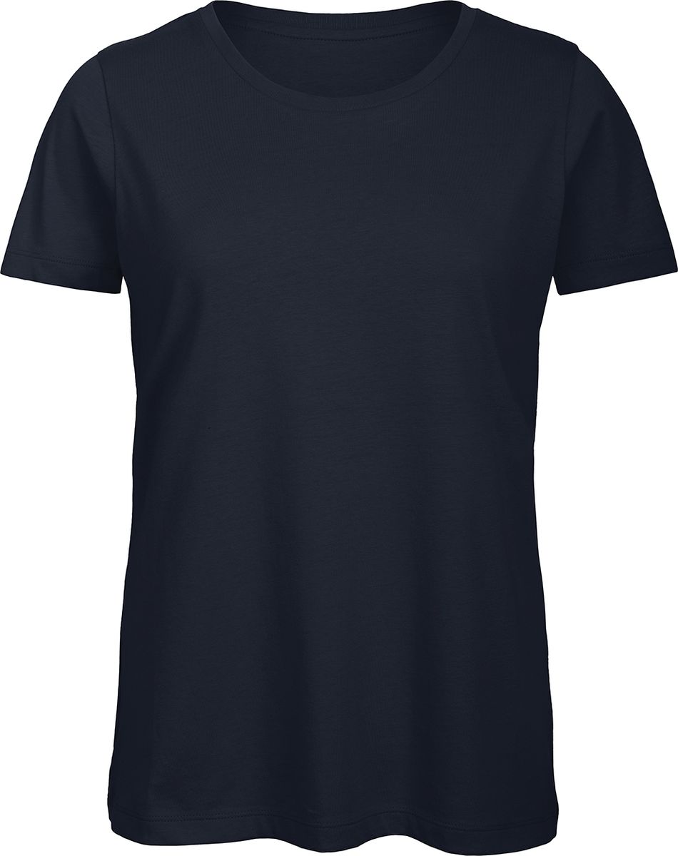 Γυναικείο T-Shirt TW043 B&C από 100% Οργανικό Βαμβάκι Navy