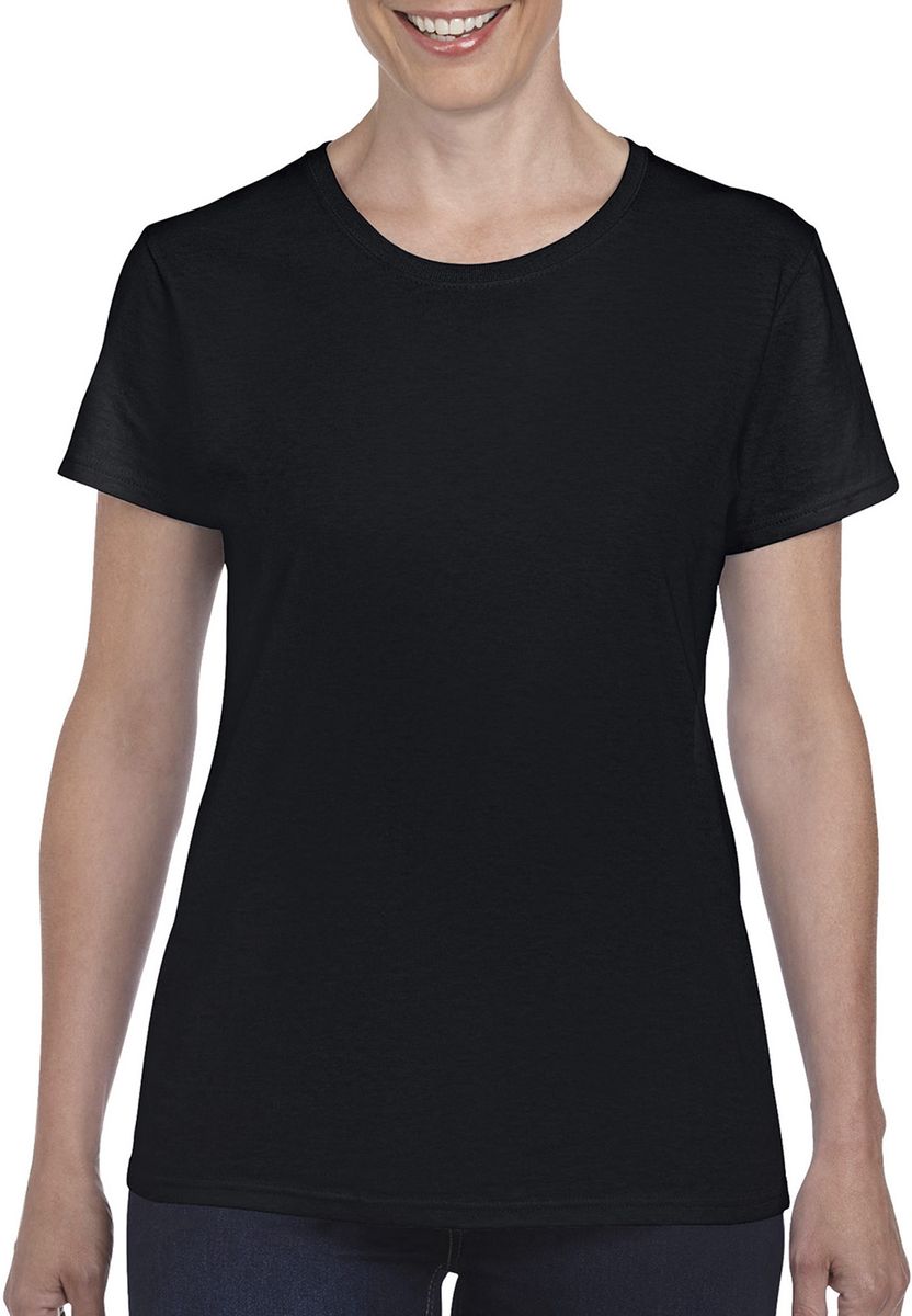Γυναικείο T-Shirt Heavy Cotton 5000L Gildan Black