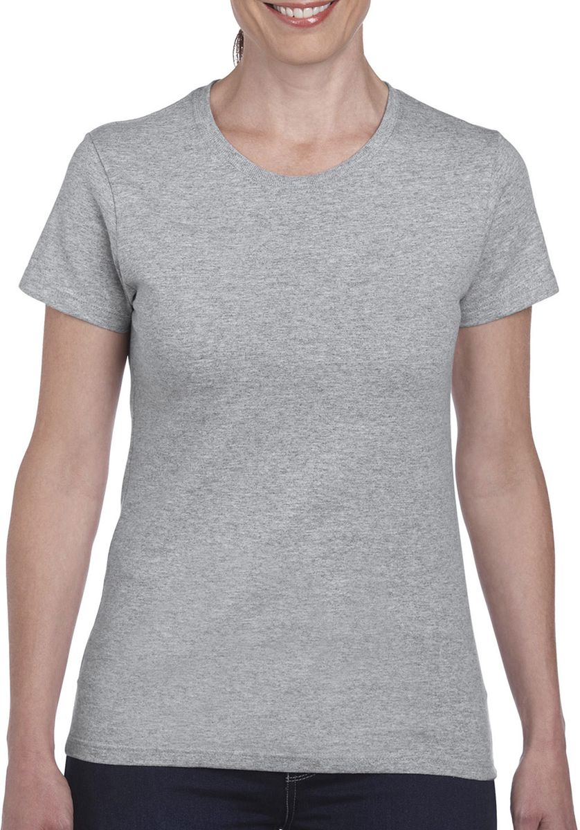 Γυναικείο T-Shirt Heavy Cotton 5000L Gildan Sport Grey