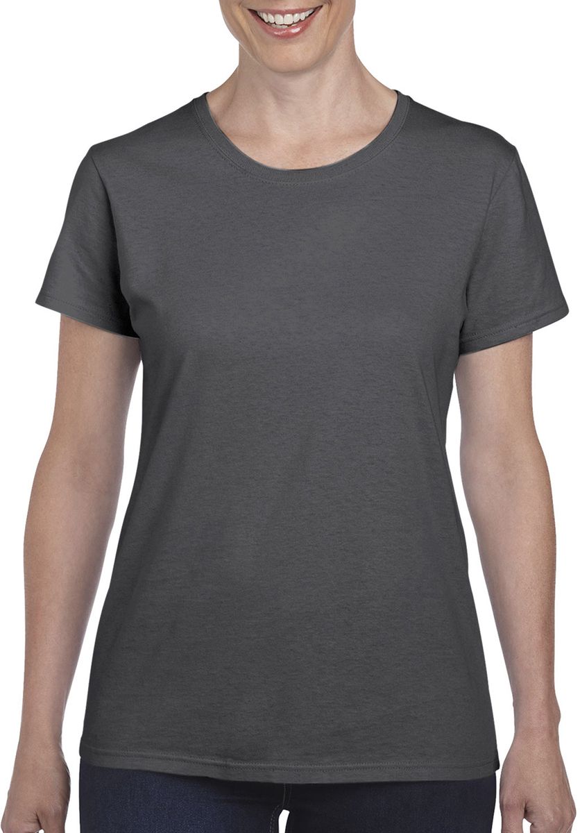Γυναικείο T-Shirt Heavy Cotton 5000L Gildan Dark Heather