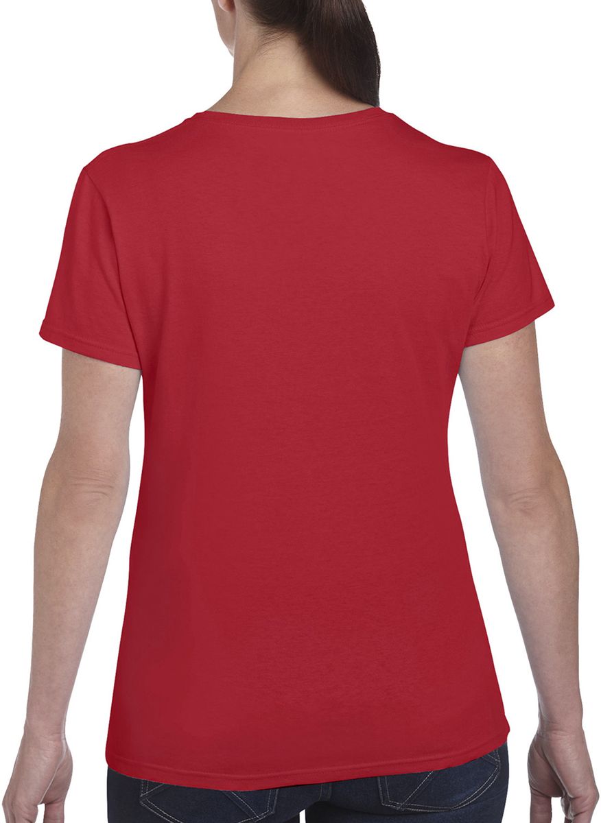 Γυναικείο T-Shirt Heavy Cotton 5000L Gildan Red