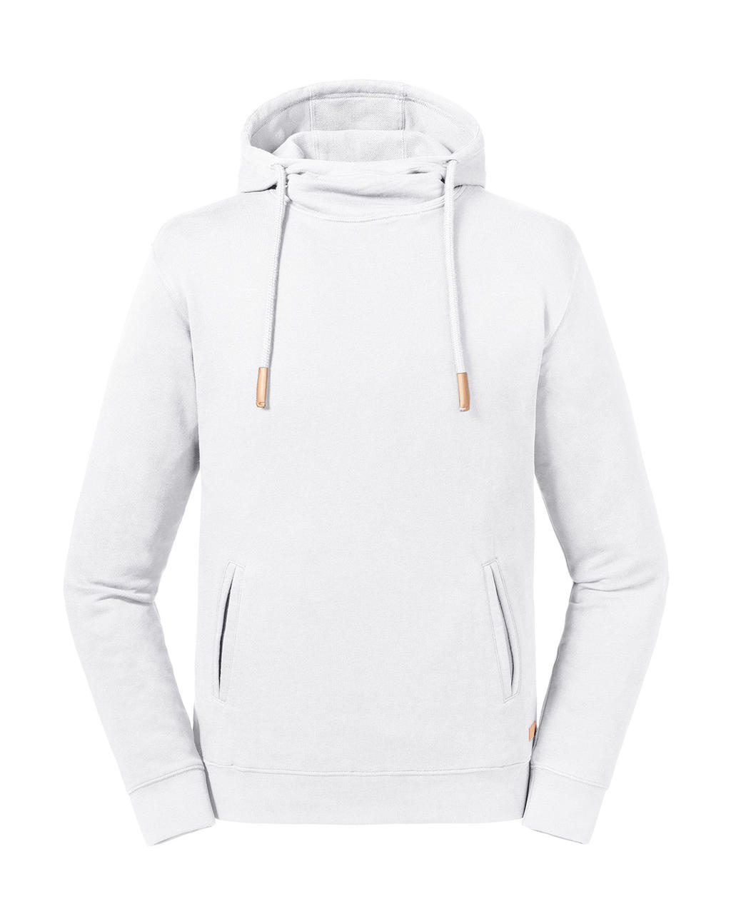 Φούτερ R-209M-0 Russell Organic High Collar White