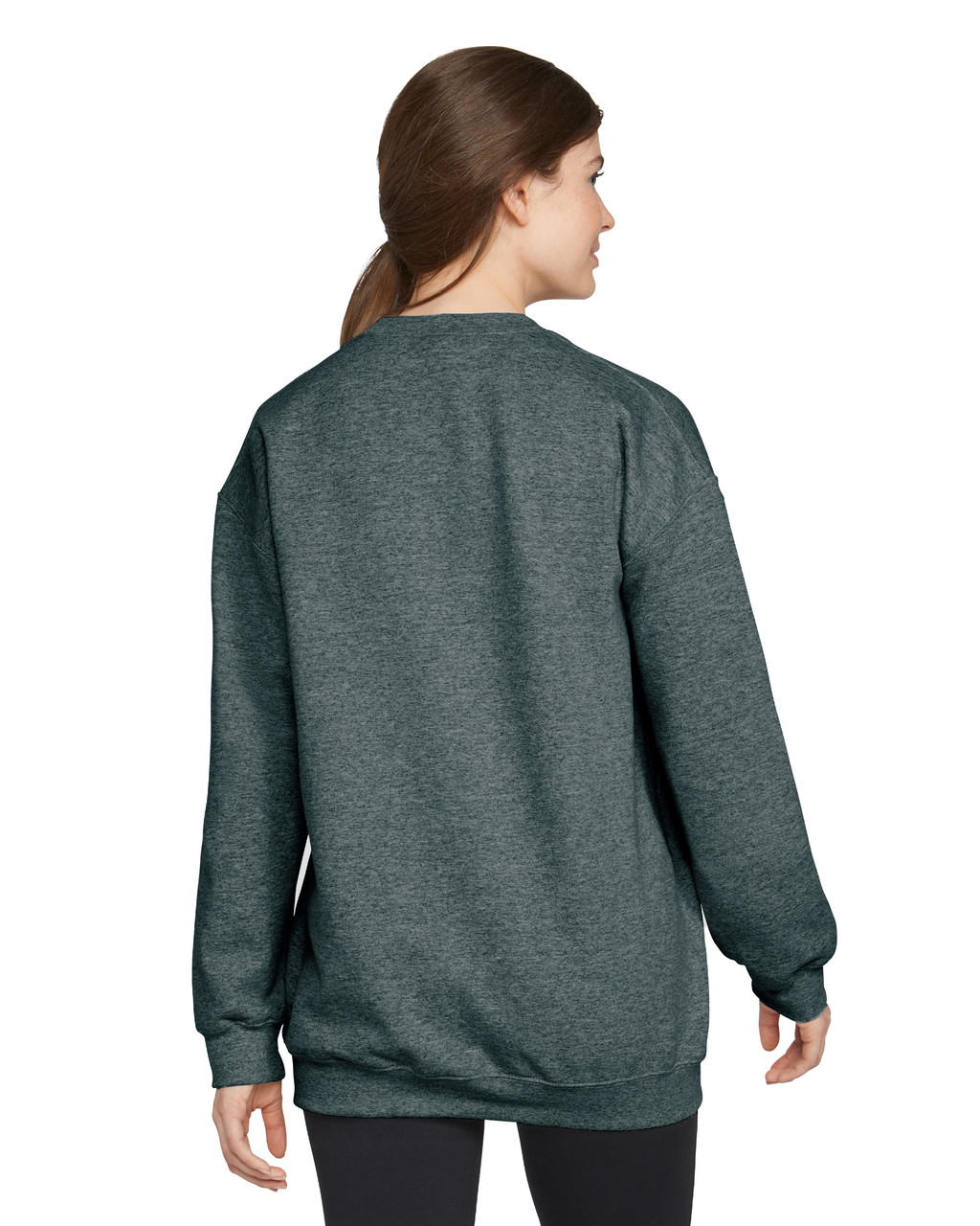 Φούτερ Crewneck SF000 Gildan Softstyle Midweight Fleece Adult Dark Heather