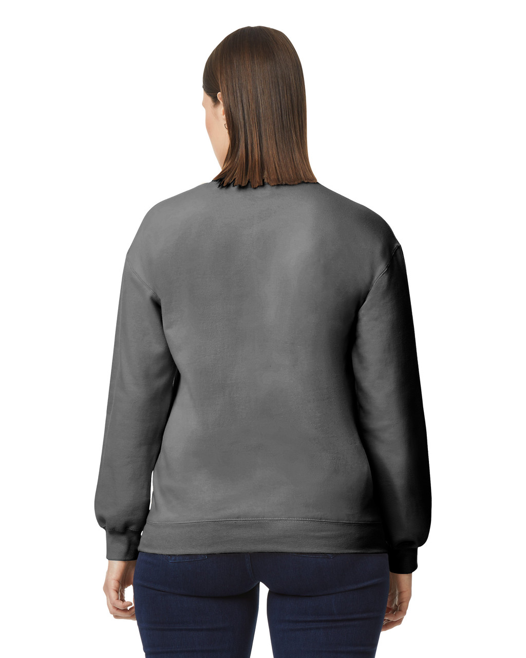 Φούτερ Crewneck SF000 Gildan Softstyle Midweight Fleece Adult Charcoal