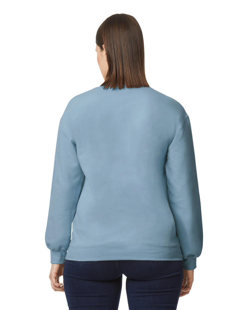 Φούτερ Crewneck SF000 Gildan Softstyle Midweight Fleece Adult Stone Blue