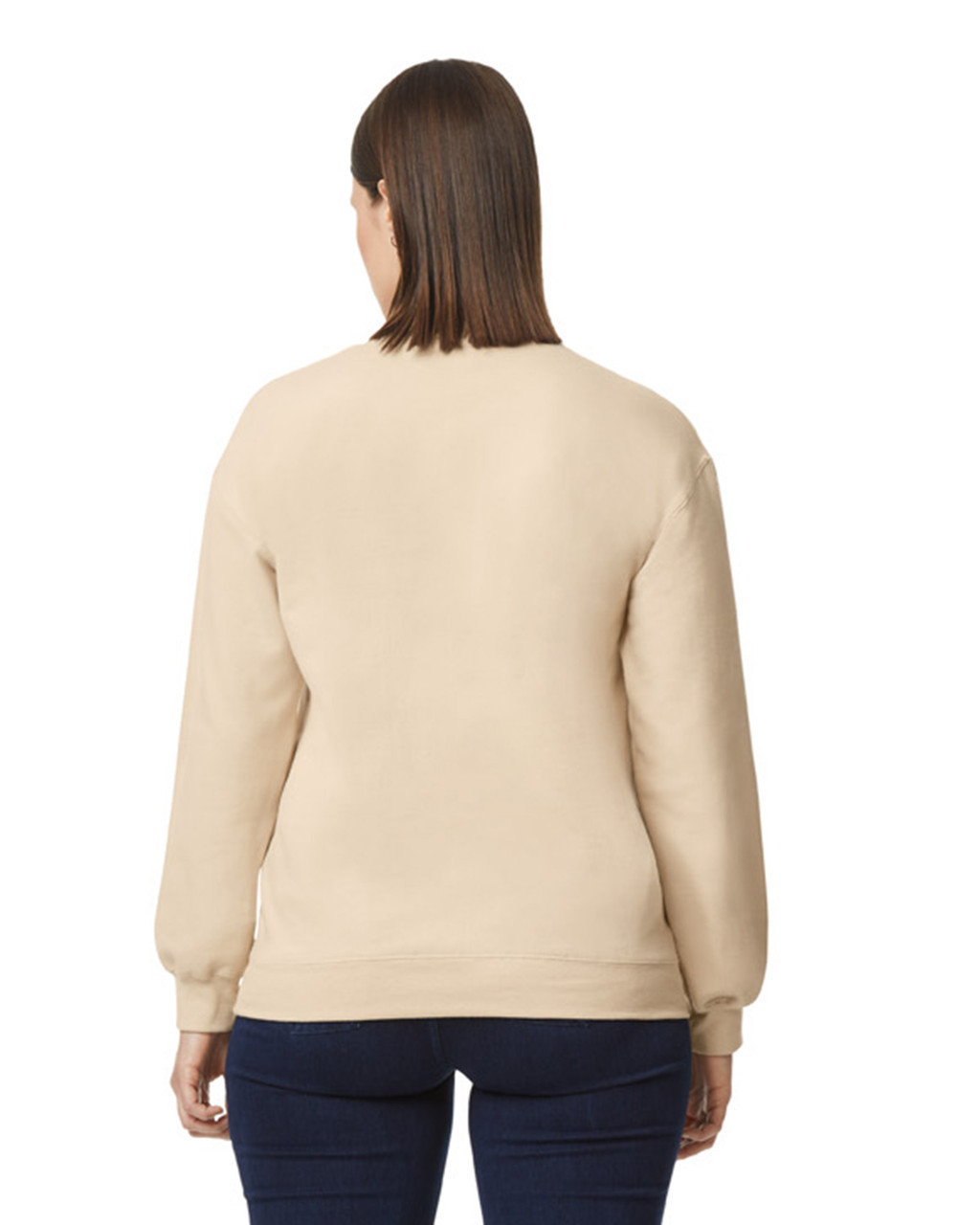 Φούτερ Crewneck SF000 Gildan Softstyle Midweight Fleece Adult Sand