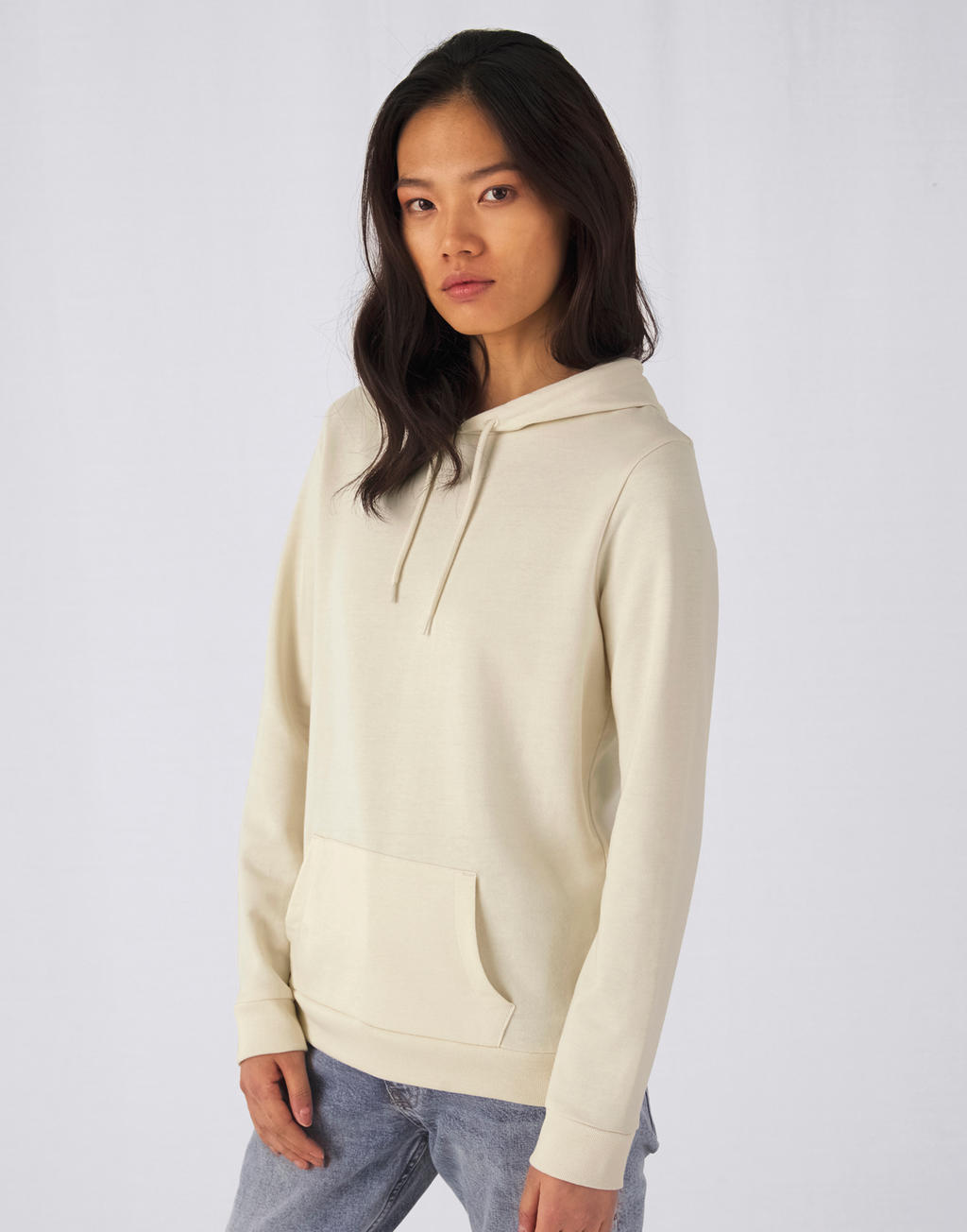 Γυναικείο Φούτερ French Terry WW04W B & C Pale Yellow