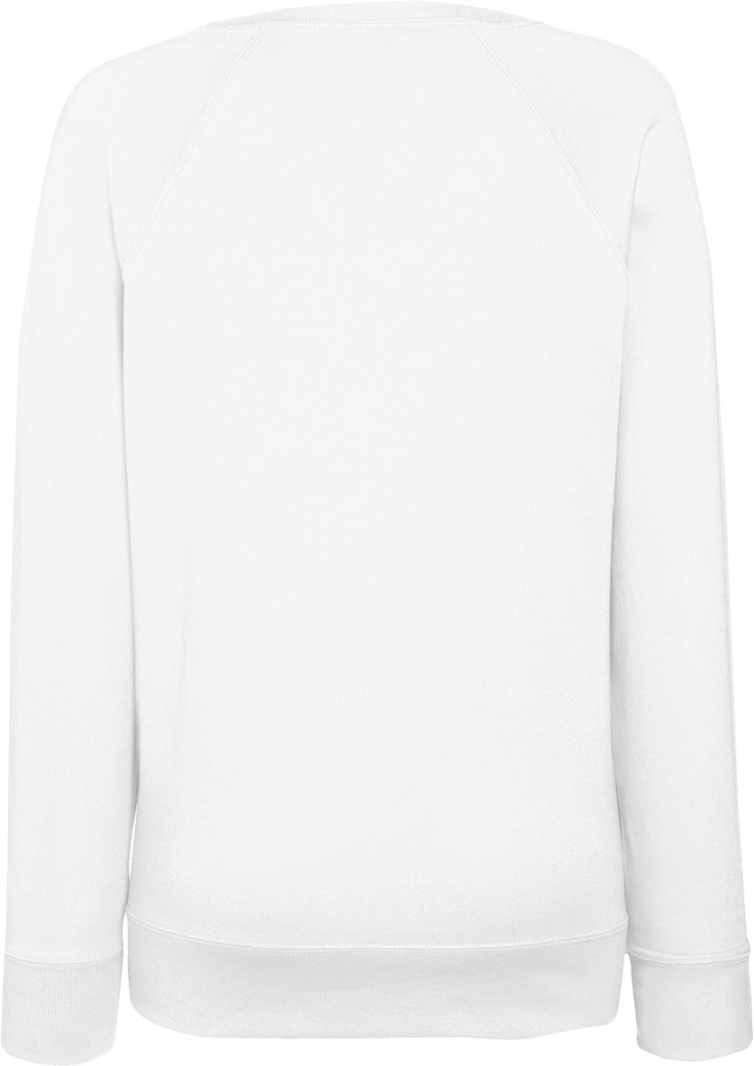Γυναικείο Φούτερ Raglan 62-146-0 Fruit of the Loom White