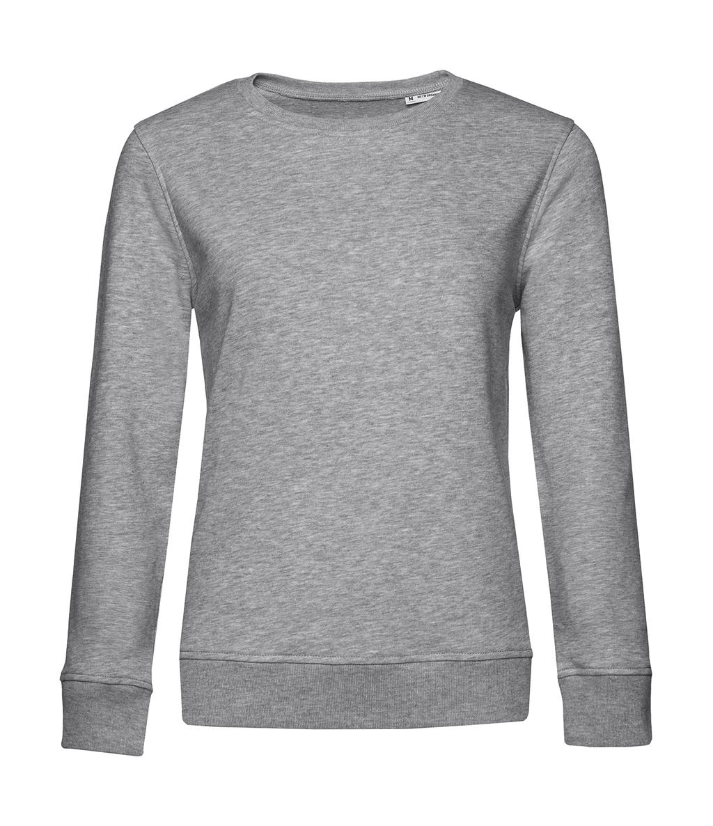 Γυναικείο Φούτερ WW32B B & C Organic Crew Neck French Terry Heather Grey