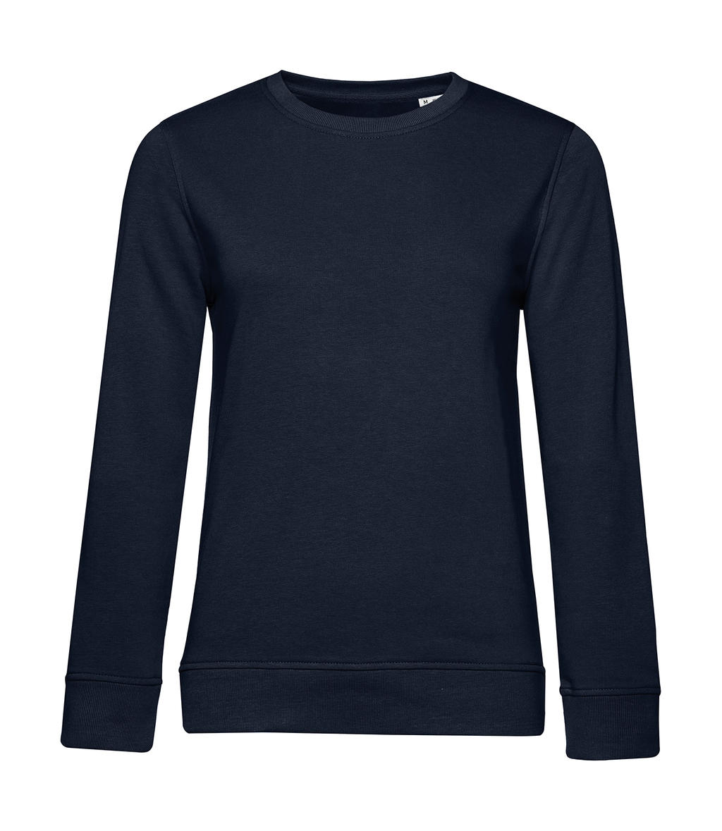 Γυναικείο Φούτερ WW32B B & C Organic Crew Neck French Terry Navy Blue
