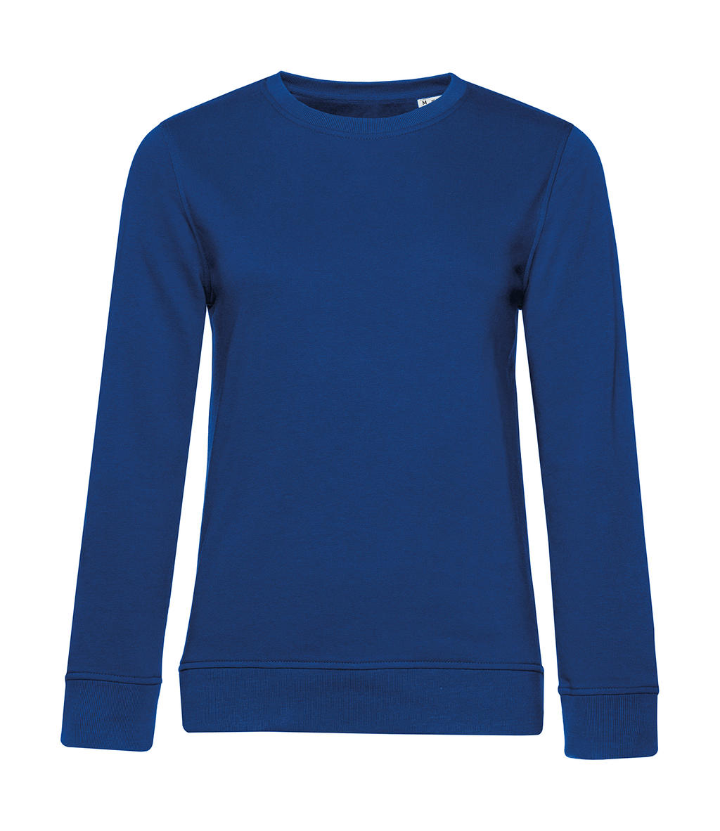 Γυναικείο Φούτερ WW32B B & C Organic Crew Neck French Terry Royal