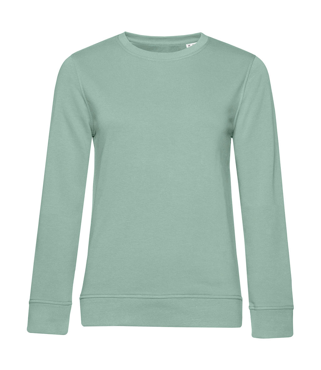 Γυναικείο Φούτερ WW32B B & C Organic Crew Neck French Terry Sage