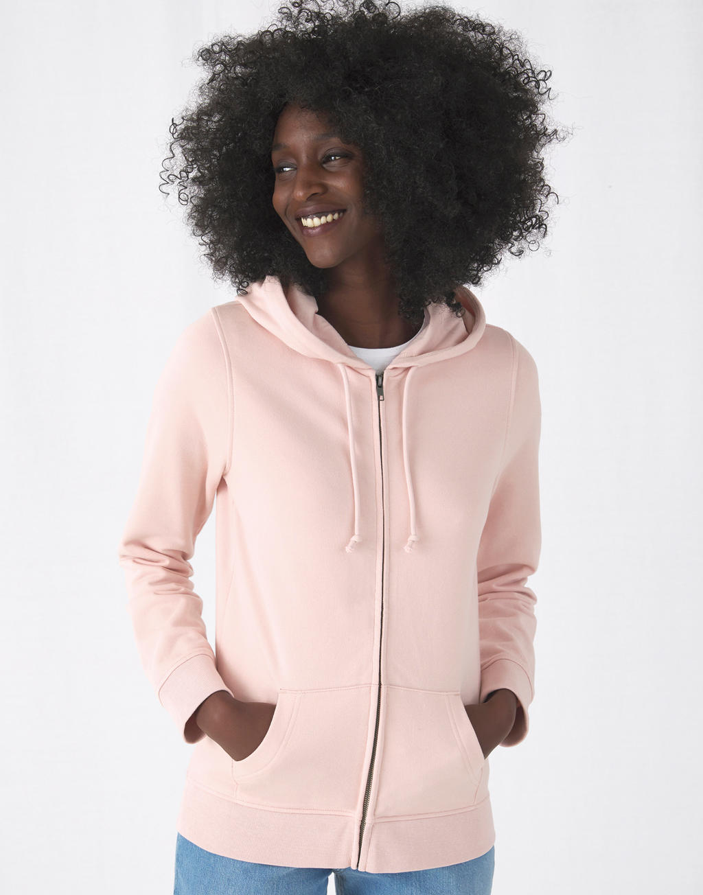 Γυναικείο Φούτερ Organic WW36B B & C Soft Rose